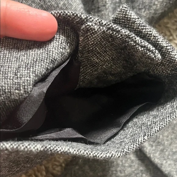 Eddie Bauer Gray Wool Blazer for Women Size 6 Office Formal Coat Jacket - Picture 4 of 9